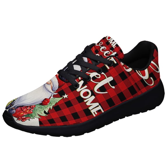 Gnome Sweet Gnome ChriStas Shoes Sneakers for Women Men Black Size 11