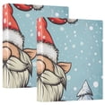 thumbnail image 1 of Gnome Trees Snow 3 Ring Binders 1.5 inch Hardcover File Folders with Interior Pockets A4 Size Organizer for School Office Hospital, 1 of 8