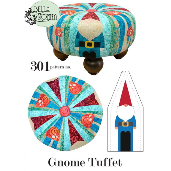 Gnome Tuffet Pattern by Bella Nonna