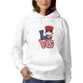 thumbnail image 1 of Gnome Usa Love Hoodie Women -Image by Shutterstock, Female Medium, 1 of 4