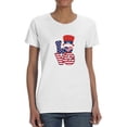 thumbnail image 1 of Gnome Usa Love T-Shirt Women -Image by Shutterstock, Female Small, 1 of 4