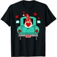 thumbnail image 1 of Gnome Vintage Farm Truck Love & Hearts T-Shirt, 1 of 3