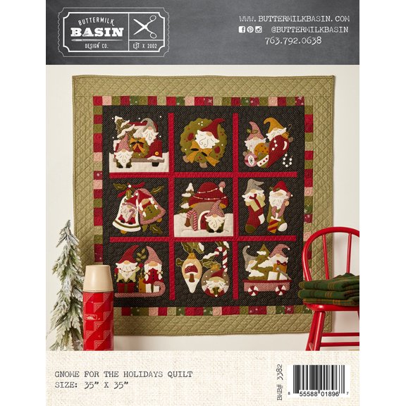 Gnome for the Holidays Quilt