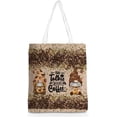 thumbnail image 1 of GnomeTote Bag, Beach Bag for Travel Christmas Birthday,  Gifts for Women   Grocery Bags, 1 of 7