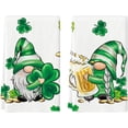 thumbnail image 1 of Gnomes Beer Clover Shamrock St. Patrick''s Day Kitchen Towels Dish Towels, 18x26 Inch Seasonal Holiday Decoration Hand Towels Set of 2, 1 of 6