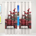 thumbnail image 1 of Gnomes Car Trees Christmas Curtains Black Out 72 Inch Length Curtains for Sliding Glass Doors Bedroom Living Room 2 Pack, 1 of 6