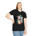 thumbnail image 1 of Gnomes Decorating Christmas Tree Holiday Novelty T-Shirt, 1 of 5