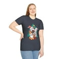 thumbnail image 1 of Gnomes Decorating Christmas Tree Holiday Novelty T-Shirt, 1 of 5