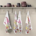 thumbnail image 1 of Gnomes Eggs Rabbit Kitchen Tea Towels Set of 6 Absorbent Hand Dish Towels, Easter Bunny Chicken Dishcloths Lint-Free 18x28 Inch Fast Drying for Cooking Baking Home Clean, 1 of 5