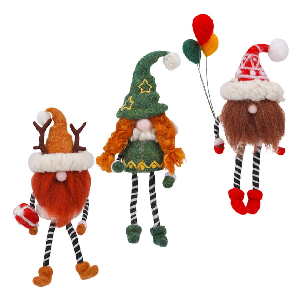 Gnomes Needle Felting Starter Kits Needle Wool Felting Tool Kits Needle Felting Kits Needle Felting Supplies for Craft