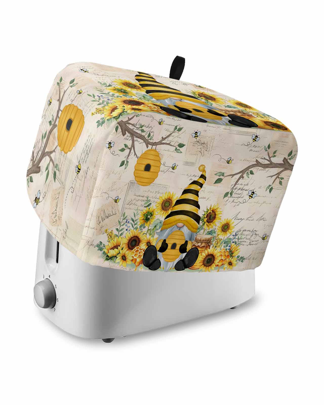 Gnomes Sunflower Toaster Cover 2 Slice, Small Kitchen Appliance Covers ...