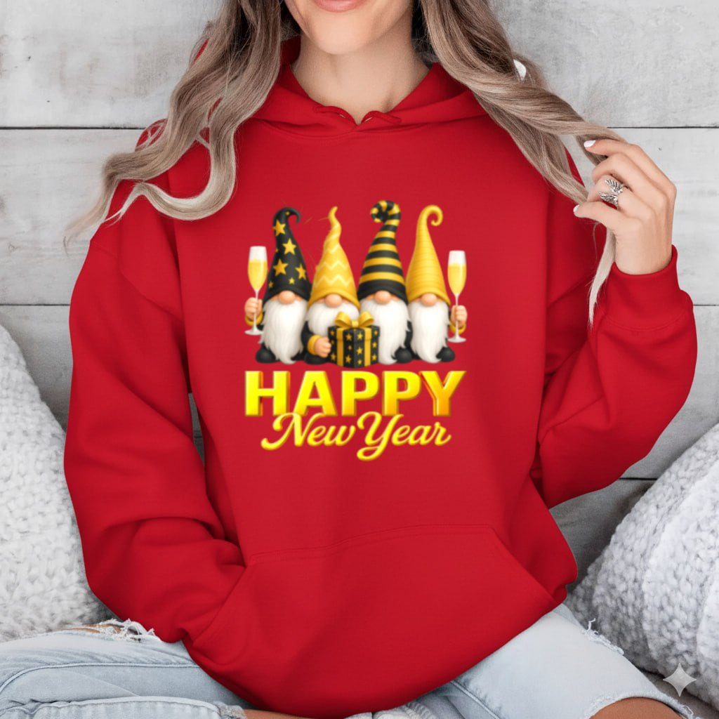 Gnomes Toasting New Year 2026 Cozy Winter Party Celebration Hoodie Gnomes Toasting New Year 2026 Cozy Winter Party Celebration Hoodie Shirt Up To Size 5XL Bb564a4e 0af3 46fc B57a 