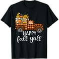 thumbnail image 1 of Gnomes couple in truck pumpkin spice Fall Yall autumn gnome T-Shirt, 1 of 3