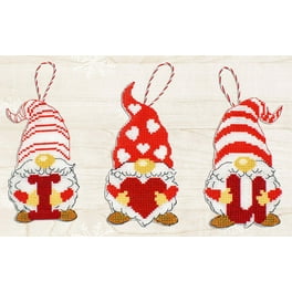 Design Works Gnome Ornaments Counted Cross-Stitch Kit