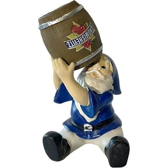 Gnometastic Mini Gnomes - Gnomishevitz Gnome Statue, 4in Tall - Polyresin Funny Garden Gnome Decoration