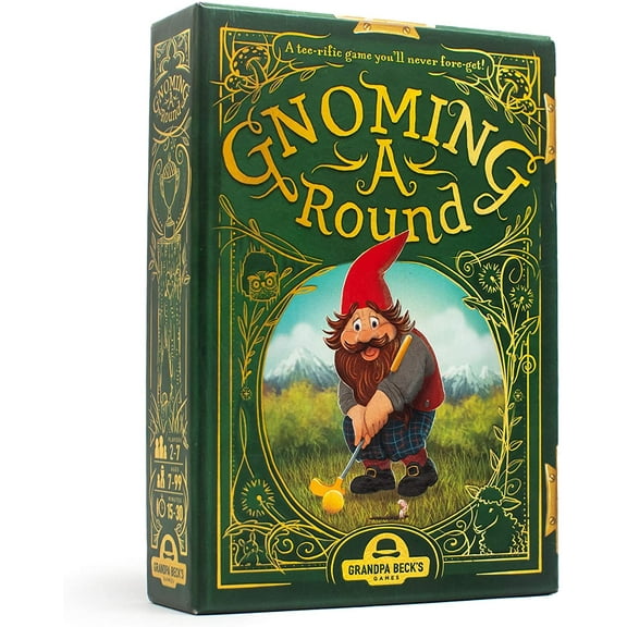 Gnoming A Round | Fun Family Friendly Card Game | from The Creators of Cover Your Assets | Grandpa Becks Games