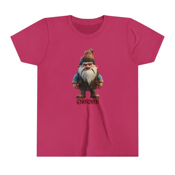 Gnorman the Gnome Youth Short Sleeve Tee