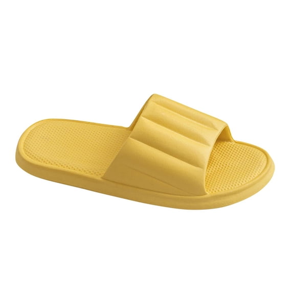 Gnshining Shower Slippers For Women and Men Soft-Soled House Slippers Skidproof Bathroom Shoes Indoor Outside Beach Slippers Travel-friendly Couple Slippers