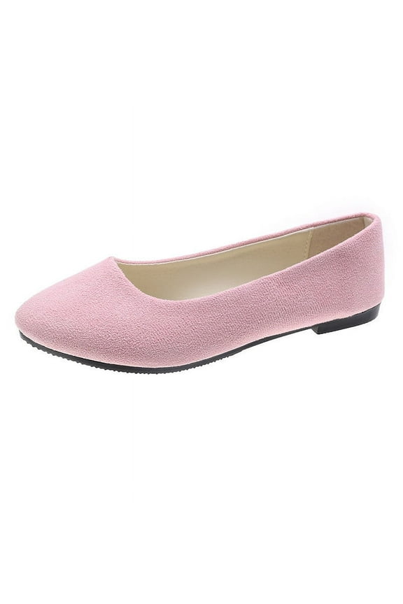 Summer Shoes for WomenFashion Casual Cusp Head Comfy Casual Shoes