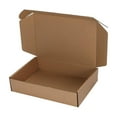 thumbnail image 1 of Gnwei 1 Pack Small Shipping Boxes Small Cardboard Boxes for Shipping, Recyclable Packaging Boxes for Business, Mailer, Gift Packing, Crafts Packing, Jewelry Box, Brown, 1 of 8