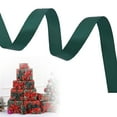 thumbnail image 1 of Gnwei 1 Rolls 5 Yards Christmas Ribbon 1 Inch, Red and Green Satin Ribbon Christmas Craft Ribbons for Gift Wrapping Bow Making DIY Crafts Holiday Xmas Party Decorations, 1 of 5