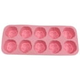 thumbnail image 1 of Gnwei 10 Cavity Rose Silicone Mold for Chocolate, Candles, Soap Making, Ice Cube, Heat & Cold Resistant (-40°F to 446°F), 1 Pack Baking Molds with Easy Release & Cleaning​, 1 of 9
