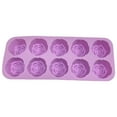 thumbnail image 1 of Gnwei 10 Cavity Rose Silicone Mold for Chocolate, Candles, Soap Making, Ice Cube, Heat & Cold Resistant (-40°F to 446°F), 1 Pack Baking Molds with Easy Release & Cleaning​, 1 of 9