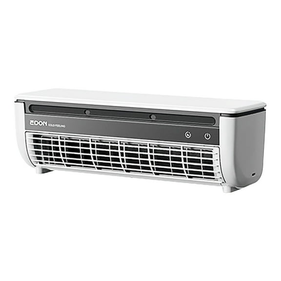 Gnwei 2025 Cordless Wall-Mounted AC Fan - No-Drill Installation Kitchen Air Cooler, 3-Speed 10s Instant Cooling, 50dB Ultra-Quiet Operation & Smart App Control