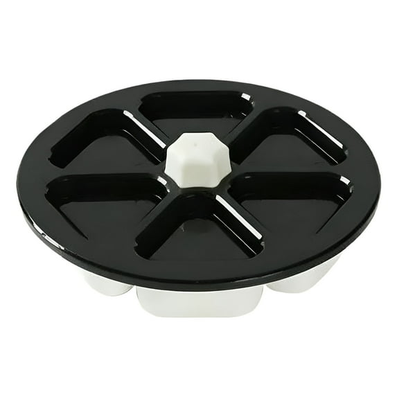 Gnwei 2026 New 6 in One Onigiri Mold, Triangle Sushi Molds, Once Quickly Make 6pcs Sushi, Multifunctional Non-Stick Maker Tools for Seaweed Rice Balls Sushi Mold