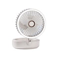 thumbnail image 1 of Gnwei 4 In 1 Portable Folding Fan with Light, Portable Clip on Fan, Camping Fan with LED Lights, Battery Operated Fan, USB Rechargeable for Desk, Tent, Treadmill, Stroller, Home, 1 of 9