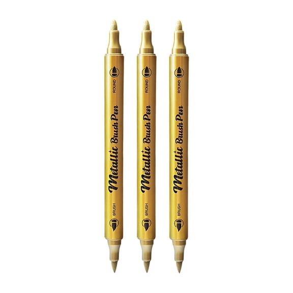 Gnwei Acrylic Paint Markers Set - Paint Pens for Drawing on Fabric, Rock, Glass, Wood, DIY Projects, Easter Eggs - Art and Craft Supplies for Adults, Teens, Kids, Easter Basket Stuffers