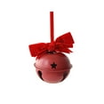 thumbnail image 1 of Gnwei Christmas Bells Decorations Large Red Jingle Bell Ornaments Big Giant Xmas Hanging Bells Round for Christmas Tree Holiday Winter Party Wall Decor Outdoor 2.3 Inches, 1 of 4