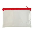 thumbnail image 1 of Gnwei Clear Pouch with Zipper for Exams, Clear, Soft and Waterproof Zipper Bags, Office Bags, Cosmetic Bags, Currency Bags, Stationery Bags, Multi-Purpose Bags, 5.7x8.6 IN, 1 of 9