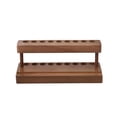 thumbnail image 1 of Gnwei Colored Pencil Holder for Desk, Wooden Crayon Organizer Storage Box, 9-Compartment Wooden Crayon Organizer, Pen and Marker Holder for Classroom, Office, 1 of 4