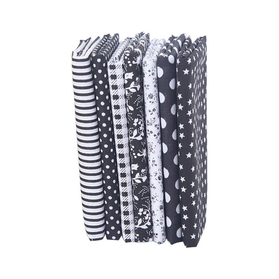 Gnwei Cotton Fabric Bundles for Quilting Sewing DIY – Quarters Craft Fabric Squares – Printed Patchwork Cotton Material for Handmade Projects Quilters & Hobbyists (50x50cm)