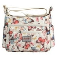 thumbnail image 1 of Gnwei Crossbody Bags for Women Casual Handbags & Shoulder Bags Nylon Tote Bag Lightweight Waterproof Messenger Bag Anti Theft Bag, Floral Multi-Pocket Design, 1 of 9