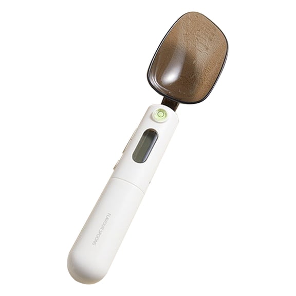 Gnwei Digital Measuring Spoon Scale, 0.1-500g Electronic Kitchen Food Weighing Spoon Scale Detachable High Precision Gram Measuring Spoons with LCD Display Weighable Units g/oz/gn/ct