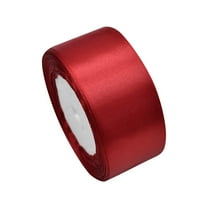 Gnwei Double Faced Satin Ribbon 2 Inch x 25 Yards Double Sided Solid Polyester Ribbon for Gift Wrapping Party Hair Braids Bow Decoration Floral Arrangement Craft Supplies