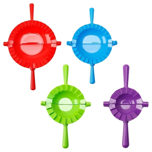 Gnwei Dough Press Set, 4 Pack, Empanada Press, Dough Press, Dumpling Press, Hand Pie Press, Mini Pie Press, Hand Pie Maker, Meat Pie Cutter, Pie Press, Pastry Press, Turnover Press