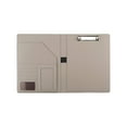 thumbnail image 1 of Gnwei Expanding File Folder, Letter Size Filing Folder, Portfolio Folder with Calculator Faux Leather Padfolio with A4 Size Clipboard for Business Interview and Resume, 1 of 8
