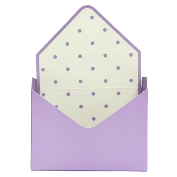 Gnwei Flower Envelope Box,Folding Flower Storage Box,Waterproof Envelop Paper Boxes,Hand Folding Bouquet Flower Box for Wedding Engagement Valentines Day Birthday Decoration