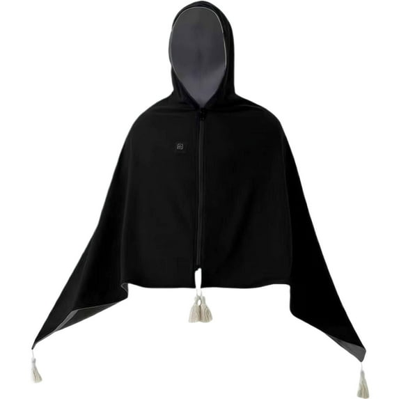 Gnwei Heated Shawl Wraps for Women,Portable Heated Blanket, Heating Shawl USB Electric Heated Blankets,Soft Zipper Wearable Heating Blanket for Outdoor,Home