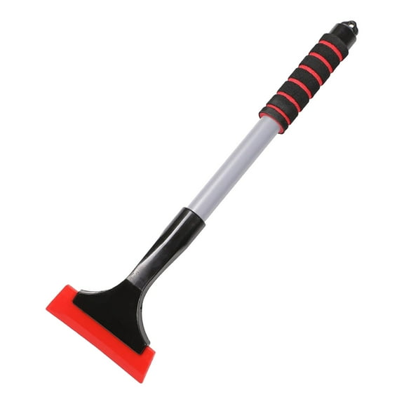 Gnwei Ice Scraper for Car Windshield - 15” Heavy Duty Plastic Scraper - Ergonomic Handle for Quick Scraper Snow and Ice - Multifunctional Glass Shovel Cleaning Scraper