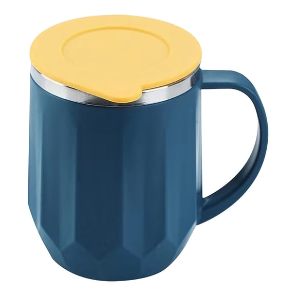 Gnwei Insulated Travel Coffee Mug,Reusable Coffee Cups with Leakproof Lid,Stainless Steel Portable Coffee Tumbler,Spill Proof Thermos Cup for Keep Hot or Ice Coffee Milk Tea