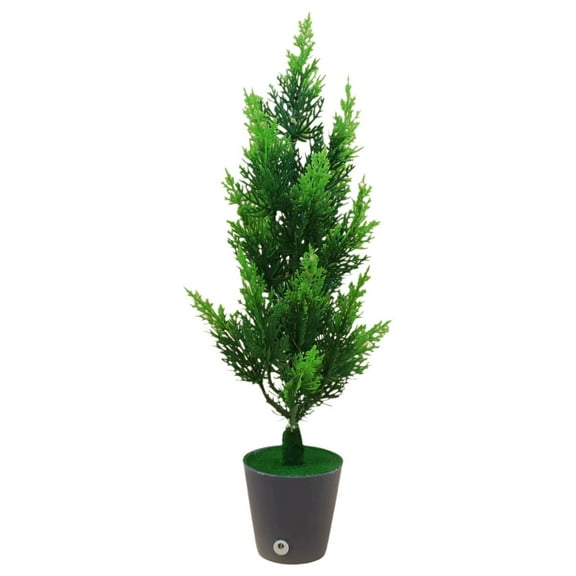 Gnwei LED Artificial Tree Lamp, Lighted Trees for Indoor Decor USB/Battery Powered, DIY Green Leaves Light Up Tree Fairy Spirit for Table Home Bedroom Spring Decoration