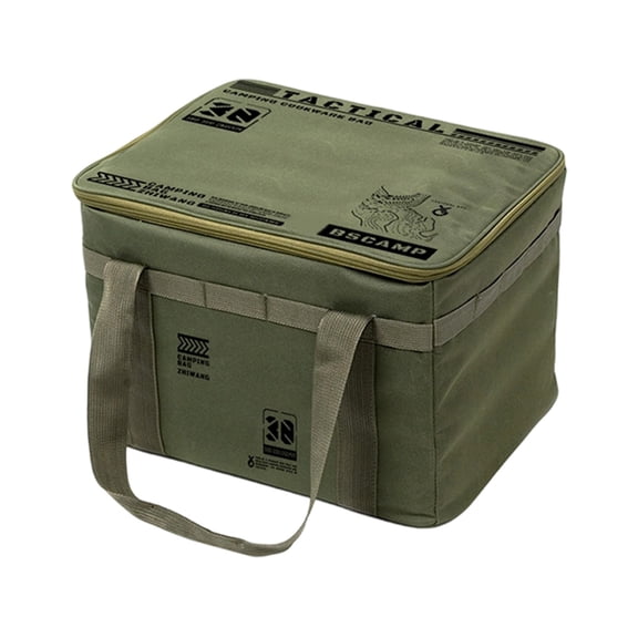 Gnwei Large Capacity Outdoor Folding Storage Bag, Foldable Waterproof Camping & Picnic Organizer with Handles, Wear-Resistant Portable Collapsible Tote for Travel, Garden, Road Trips