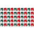 thumbnail image 1 of Gnwei Multicolor Bows, Mini Ribbon Bows 50 Pcs Christmas Mini Bow Tiny Twist Tie Bow Handmade Craft Gift Wrapping Ribbon for DIY Sewing Xmas Tree Wreath Party Decor, 1 of 7