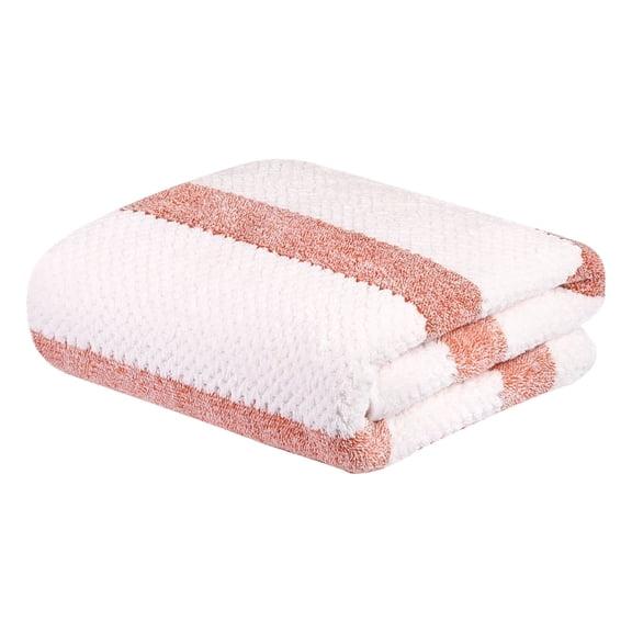 Gnwei Oversized 27x55 Inch Stripe Beach Towel Thin Terry Large L Beach Towel Essentials Soft Super Absorbent Pool Travel Bath Swim Camping Towels Bulk Men Women Adults Gift