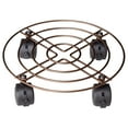 thumbnail image 1 of Gnwei Plant Caddy with Wheels Heavy Duty Metal Iron Large Potted Plant Stand Holder Move Around Indoor Outdoor Garden Patio Flower Pot Planter Adjustable Rolling Dolly Casters, 1 of 7