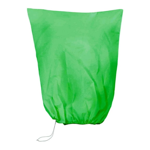Gnwei Plant Covers Freeze Protection, Frost Blankets with Zipper Drawstring, Winter Cold Weather Plant Protection Jacket for Outdoor Plants Potted Shrubs Trees from Freeze Animals, Green